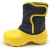 imageAmoji Boys Snow Boots Kid Warm Winter Boots Cold Weather Shoes Tollder LittleBig KidBlackyellow