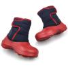 imageAmoji Boys Snow Boots Kid Warm Winter Boots Cold Weather Shoes Tollder LittleBig KidNavyred