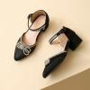 imageAmoji Girls High Heels Kid Ankle Strap Dress Shoes Wedding Party for Little Kid Big Kid 412413blacksatin