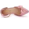 imageAmoji Girls High Heels Kid Ankle Strap Dress Shoes Wedding Party for Little Kid Big Kid 412417pink