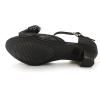 imageAmoji Girls High Heels Kid Ankle Strap Dress Shoes Wedding Party for Little Kid Big Kid 412419black
