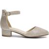imageAmoji Girls High Heels Kid Ankle Strap Dress Shoes Wedding Party for Little Kid Big Kid 412Gold