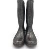 imageAmoji Gril Glitter Easy On Rain Boots Rubber Waterproof Boots Little KidBig KidBlack