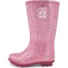 imageAmoji Gril Glitter Easy On Rain Boots Rubber Waterproof Boots Little KidBig KidPink