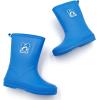 imageAmoji Kid Rain Boots Boy Rubber Waterproof Garden Boots JT6513Blue