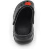 imageAmoji Kids Garden Clogs Boy Girl Gardening Shoes Youth with Charms for Toddler LittleBig KidCharmsblack