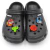 imageAmoji Kids Garden Clogs Boy Girl Gardening Shoes Youth with Charms for Toddler LittleBig KidCharmsblack