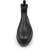 imageAmoji Unisex Ankle Chelsea Rain Short Rubber Boots 919Black