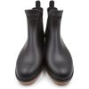 imageAmoji Unisex Ankle Chelsea Rain Short Rubber Boots 919Brown