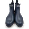 imageAmoji Unisex Ankle Chelsea Rain Short Rubber Boots 919Navy