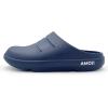 imageAmoji Unisex Arch Support Recovery Slide Sandals Orthopedic Clogs Athletic Shower Slipper XLS15561556navy