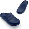 imageAmoji Unisex Arch Support Recovery Slide Sandals Orthopedic Clogs Athletic Shower Slipper XLS15561556navy