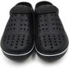 imageAmoji Unisex Clogs Garden Shoes Slip On Sandals CL8818Cll8818black