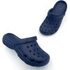 imageAmoji Unisex Garden Clogs Gardening Slip On Shoes CL3101Navy