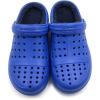 imageAmoji Unisex Winter Fleece Clog Fur Lined Garden Shoes House Slippers D8818Bluenavy