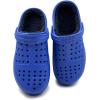 imageAmoji Unisex Winter Fleece Clog Fur Lined Garden Shoes House Slippers D8818Bluenavy