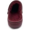 imageAmoji Unisex Winter Fleece Clog Fur Lined Garden Shoes House Slippers D8818BurgundyBurgundy