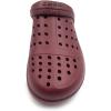 imageAmoji Unisex Winter Fleece Clog Fur Lined Garden Shoes House Slippers D8818BurgundyBurgundy