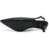 imageAmoji Womens 2 Inch Pointed Toe Low Kitten Heel Slingback Pump Party Wedding Dress Shoes FZ321Black