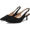 imageAmoji Womens 2 Inch Pointed Toe Low Kitten Heel Slingback Pump Party Wedding Dress Shoes FZ321Blacknubuck