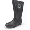 imageAmoji Gril Glitter Easy On Rain Boots Rubber Waterproof Boots Little KidBig KidBlack