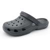 imageAmoji Unisex Garden Clogs Gardening Slip On Shoes CL3101Grey