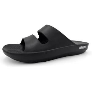 imageAmoji Men Recovery Slide Women Arch Support Slides Thick Orthopedic Sandal 15551555black