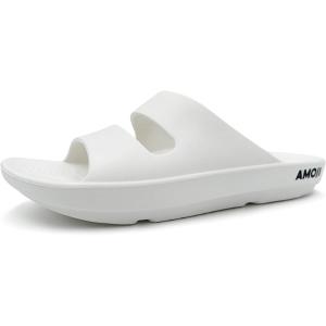 imageAmoji Men Recovery Slide Women Arch Support Slides Thick Orthopedic Sandal 15551555white