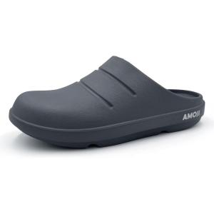 imageAmoji Unisex Arch Support Recovery Slide Sandals Orthopedic Clogs Athletic Shower Slipper XLS15561556gray