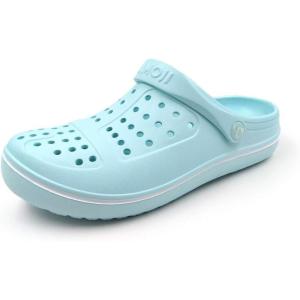 imageAmoji Unisex Clogs Garden Shoes Slip On Sandals CL8818Cl8818iceblue