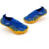 imageAmoji Kids Water Aqua Shoes Boys Girls Barefoot for Beach Swim Pool 2420Blueyellow