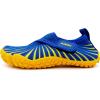 imageAmoji Kids Water Aqua Shoes Boys Girls Barefoot for Beach Swim Pool 2420Blueyellow