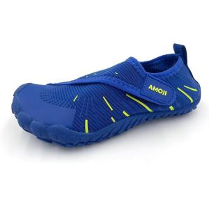 imageAmoji Kid Boy Aqua Water Shoes Girls Quick Dry Swim Zero Drop 2388Blue