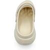 imageAmoji Women Platform Clogs Thick Yard Garden Shoes Summer Sandals 0859Beige