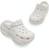 imageAmoji Women Platform Clogs Thick Yard Garden Shoes Summer Sandals 0859White