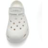 imageAmoji Women Platform Clogs Thick Yard Garden Shoes Summer Sandals 0859White