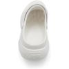 imageAmoji Women Platform Clogs Thick Yard Garden Shoes Summer Sandals 0859White
