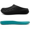 imageAmoji Men Garden Clogs Women Summer Gardening Shoes Beach Shoes AM2277Lakeblue