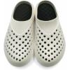 imageAmoji Men Garden Clogs Women Summer Gardening Shoes Beach Shoes AM2277WhiteBlack