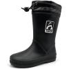 imageAmoji Kid Rain Boots Boy Rubber Waterproof Garden Boots Girl Rainboots JT6517Black