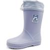 imageAmoji Kid Rain Boots Boy Rubber Waterproof Garden Boots Girl Rainboots JT6517Lavender