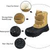 image:imageAmoji Boys Snow Boots Kid Warm Winter Boots Cold Weather Shoes Tollder LittleBig Kid