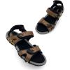 image:imageAmoji Mens Sturdy Outdoor Relaxed Sport Sandal with Memory Foam Rubber Outsole